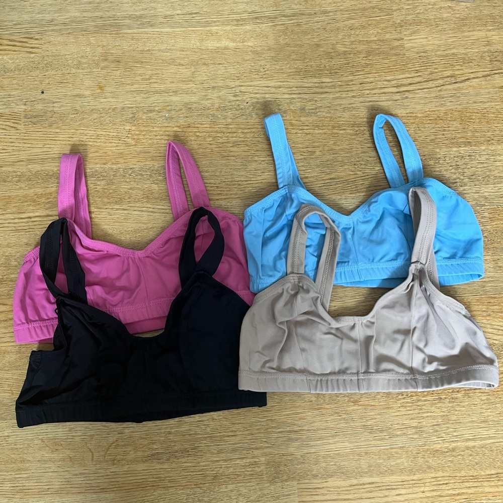 M Stevens Dance/Sport Bras Bundle